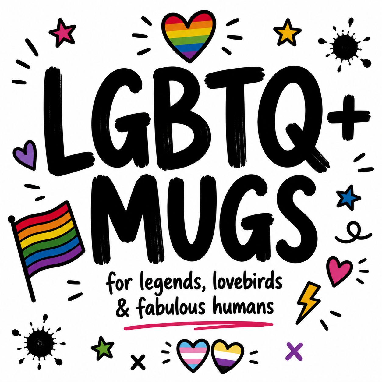 LGBTQ+ Mugs