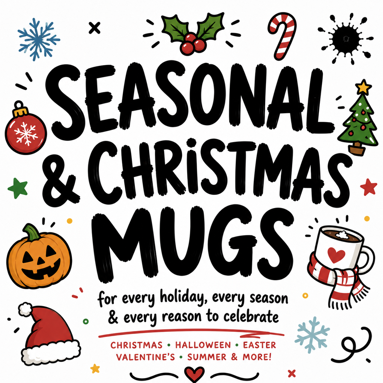 Seasonal & Christmas Mugs