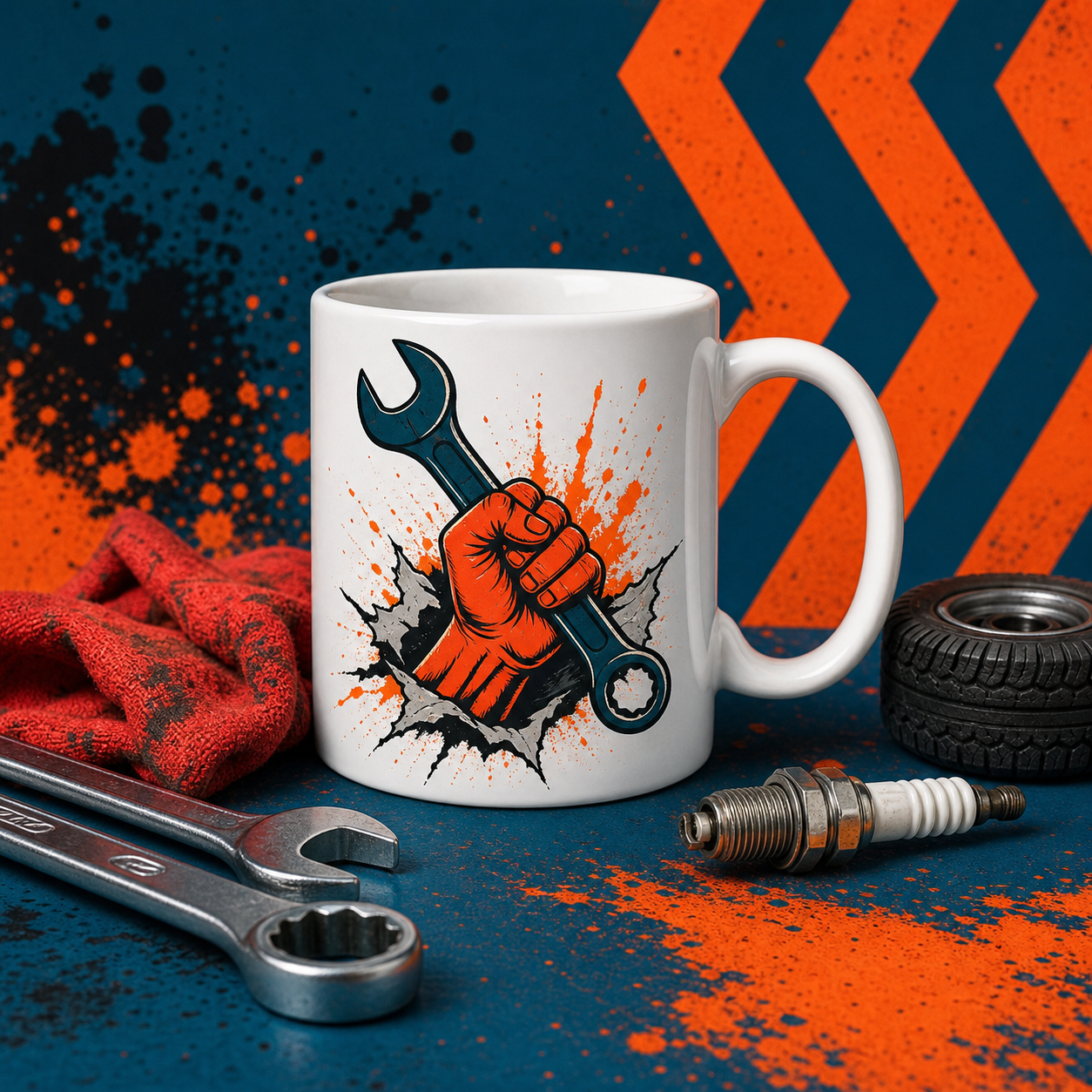Mechanics mug collection