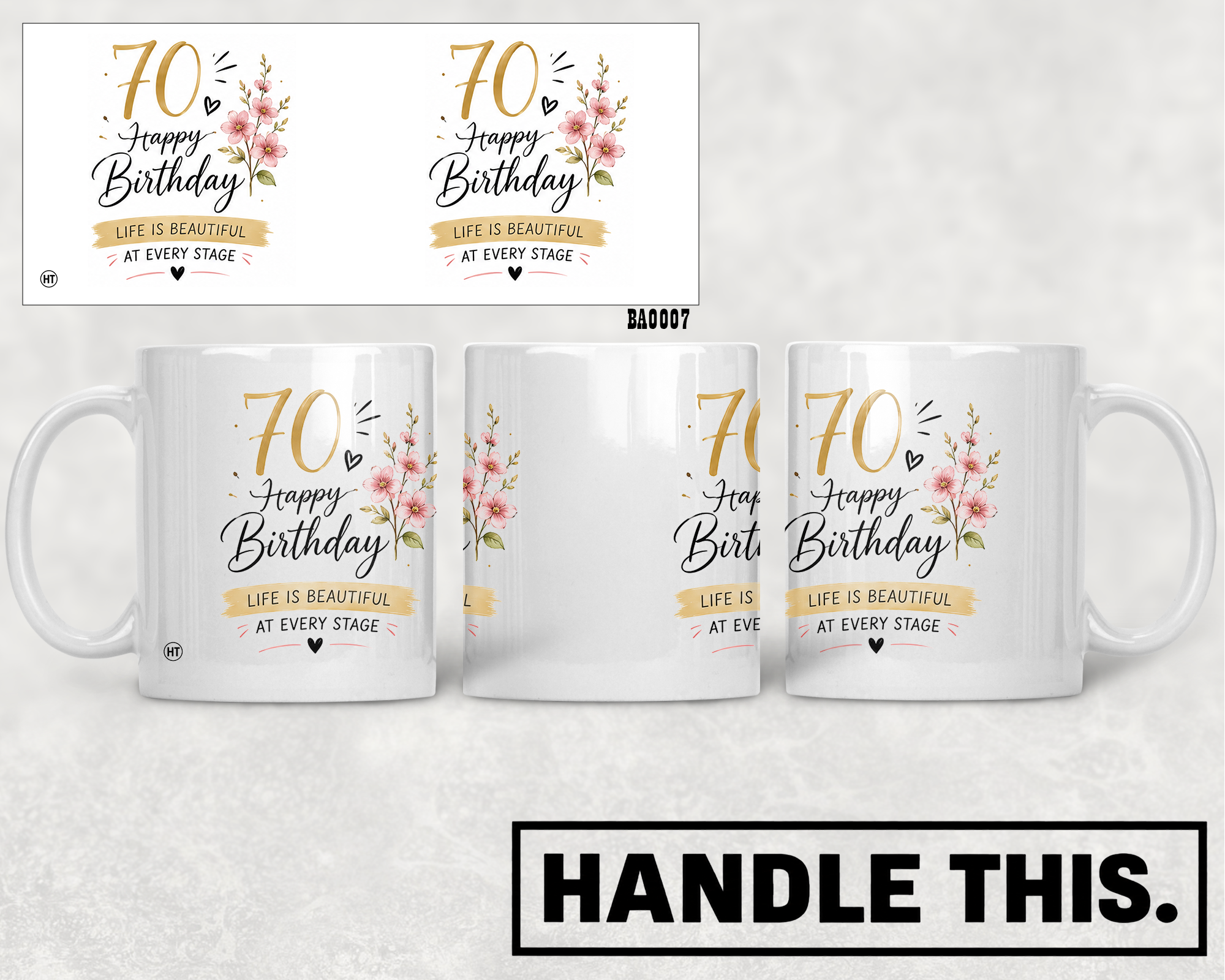 Life Is Beautiful At Every Stage Mug - Funny Gift