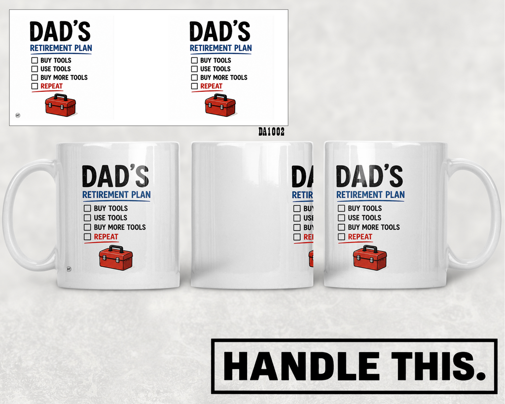 Dad’s Retirement Plan Mug