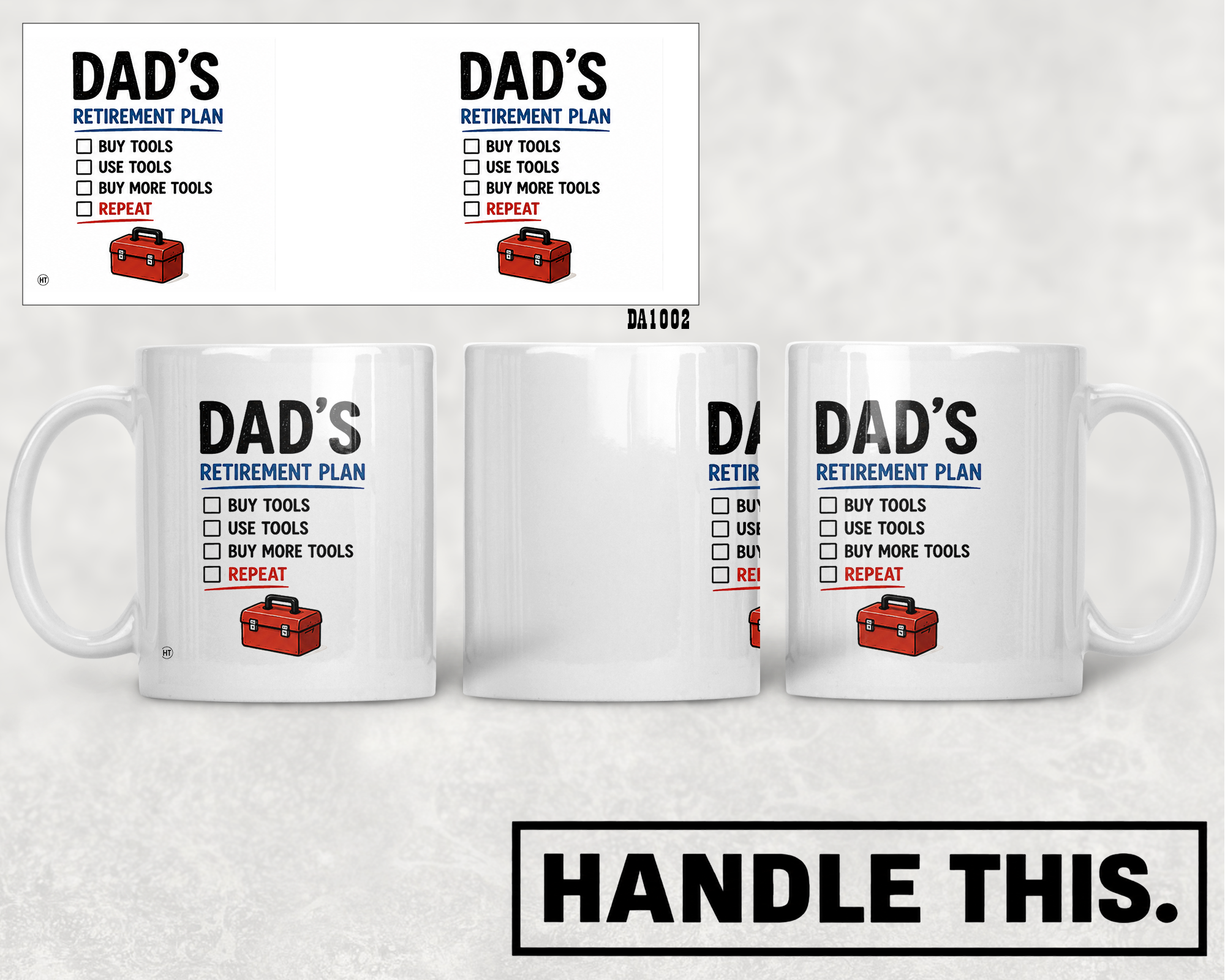 Dad’s Retirement Plan Mug