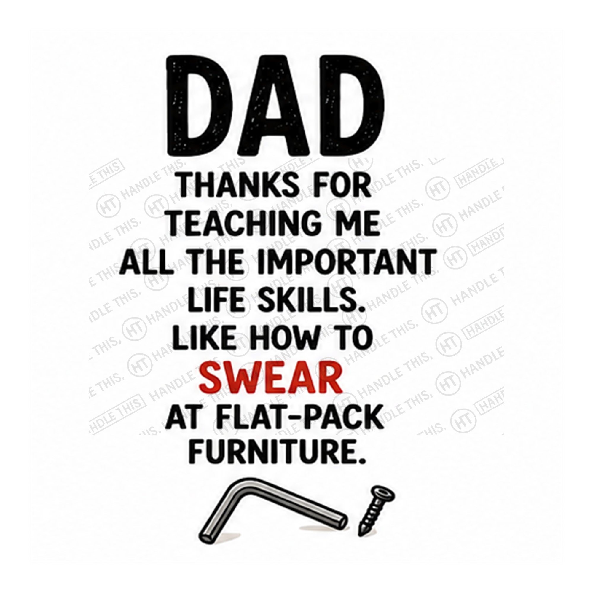 Dad - Flat Pack Furniture Mug