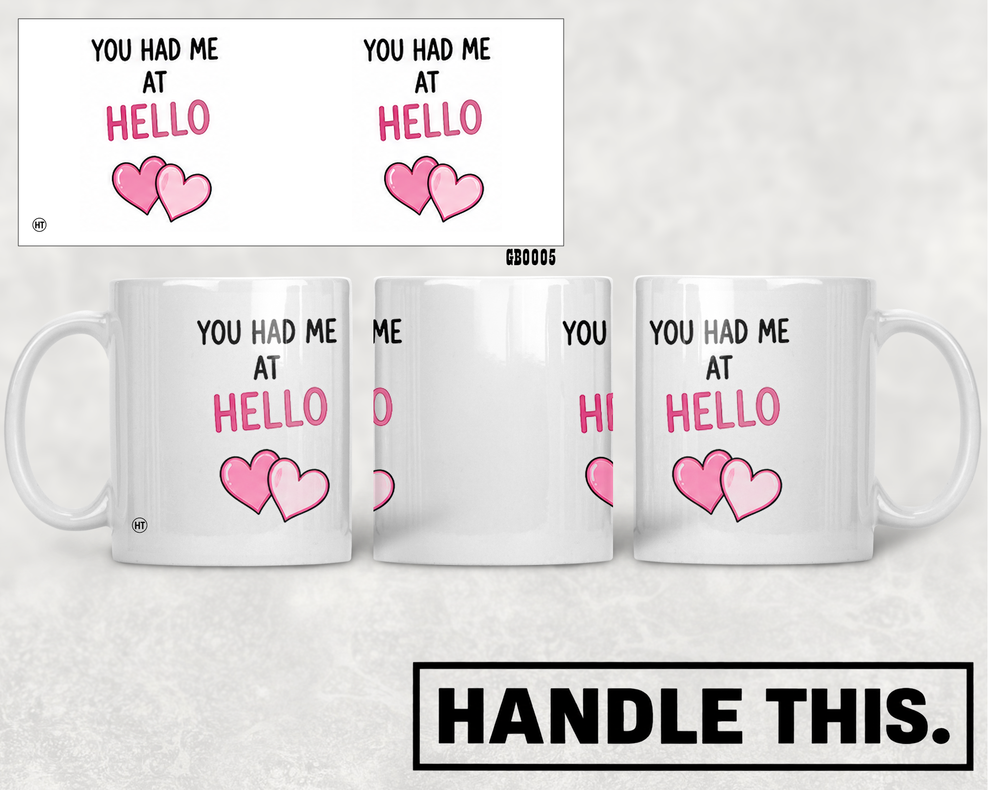 You Had Me At Hello Mug - Pride Gift
