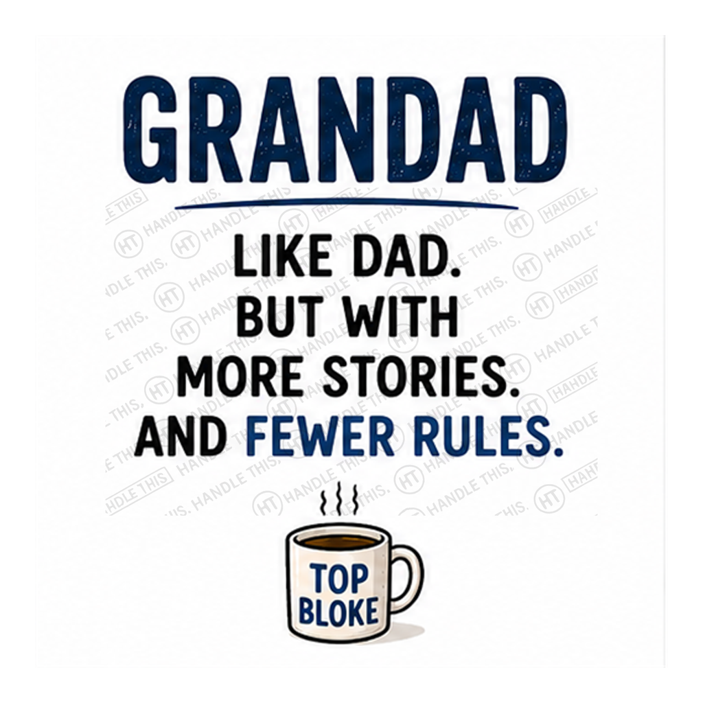 Grandad - More Stories And Fewer Rules Mug