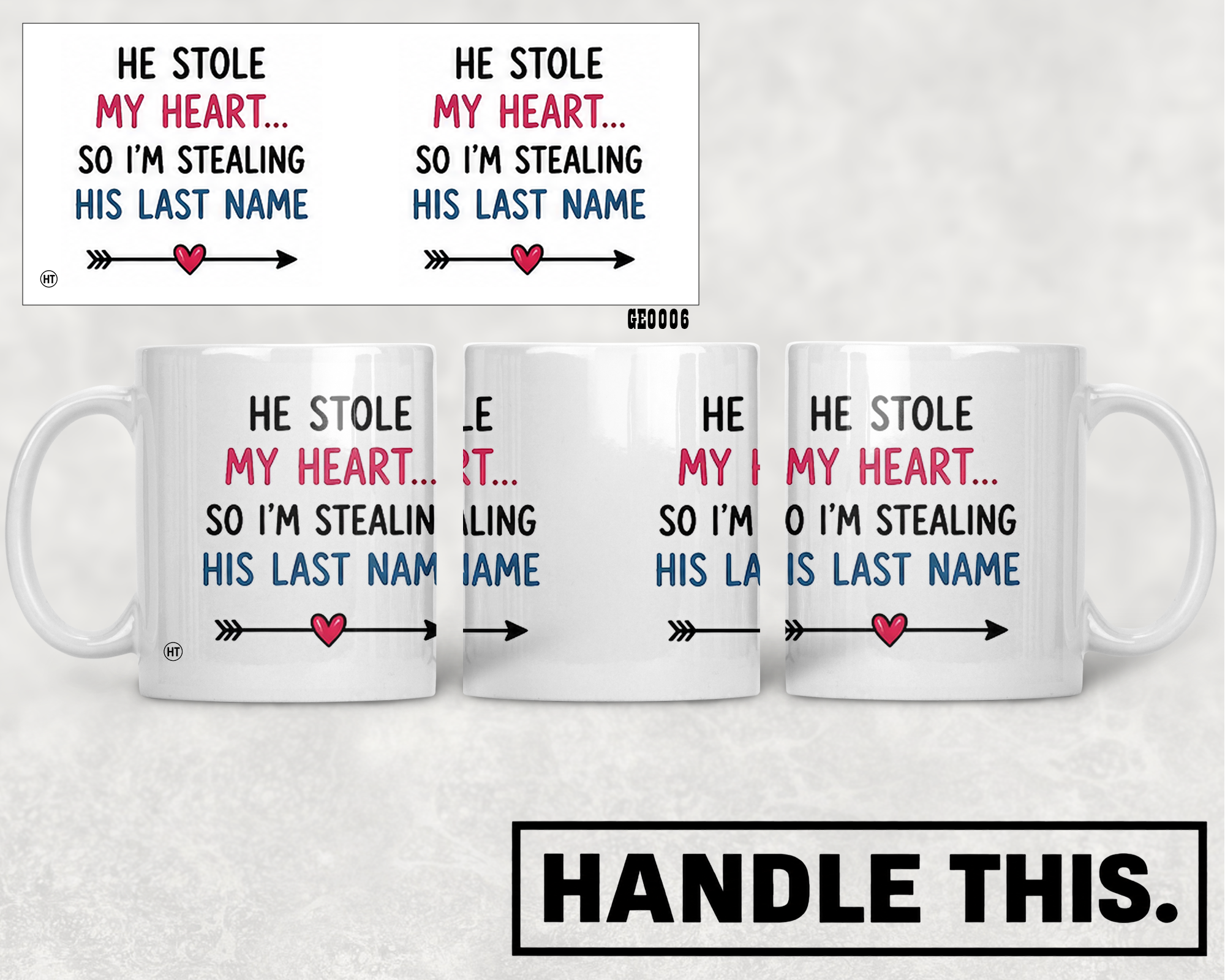 He Stole My Heart So I'm Stealing His Last Mug - Pride Gift