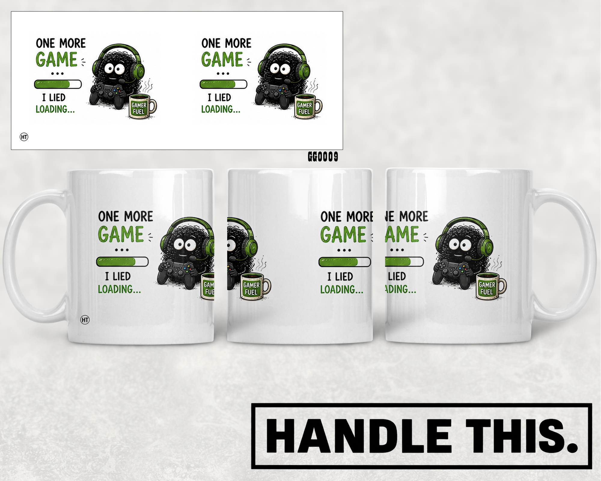 One More Game I I Lied Loading Gamer Fuel Mug - Hobby Gift