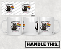 HT0009 Aggressively Supportive mug mockup