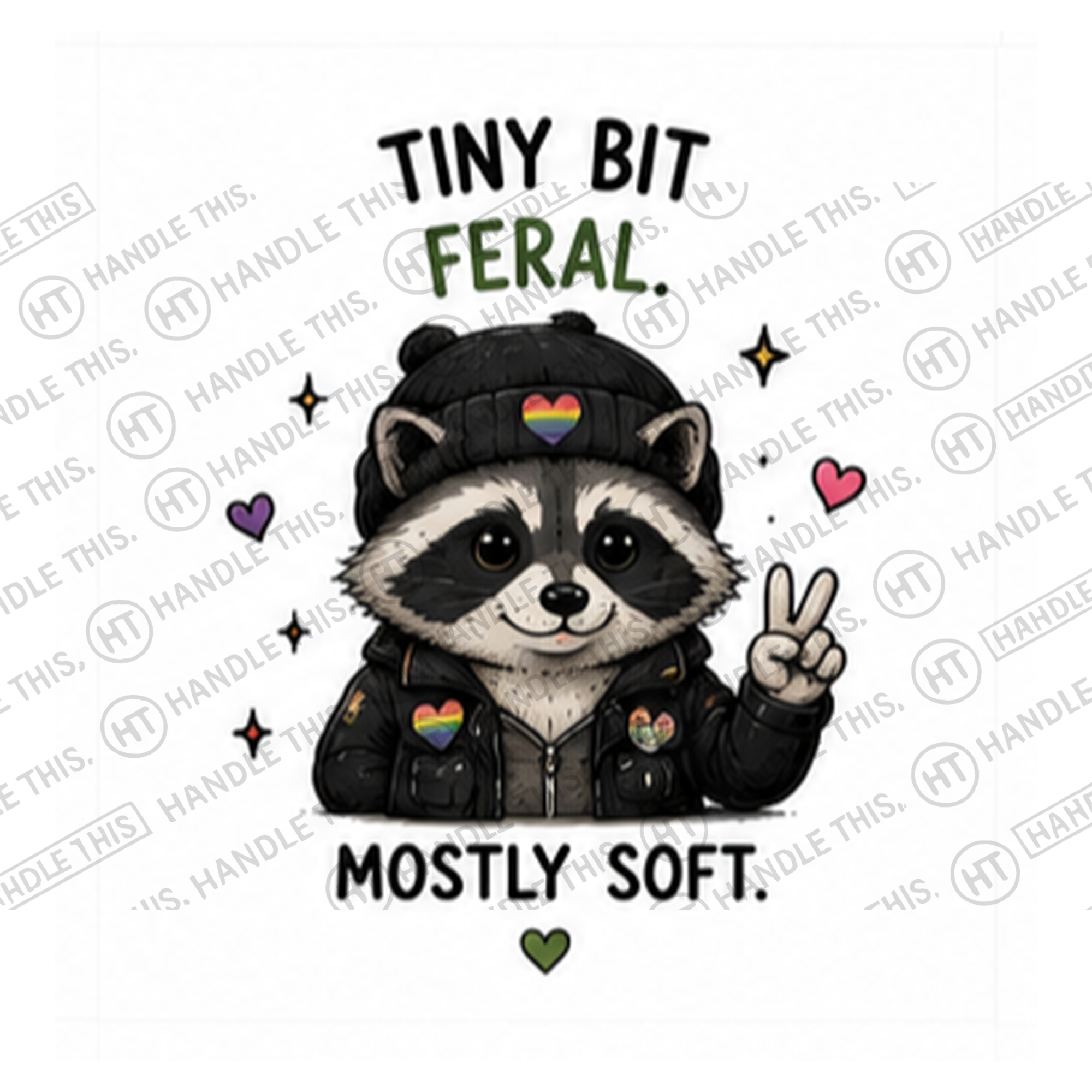 HT0019 tiny Bit Feral Mostly Soft watermarked artwork