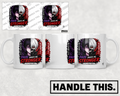HT0024 Pain Makes Me Stronger mug mockup