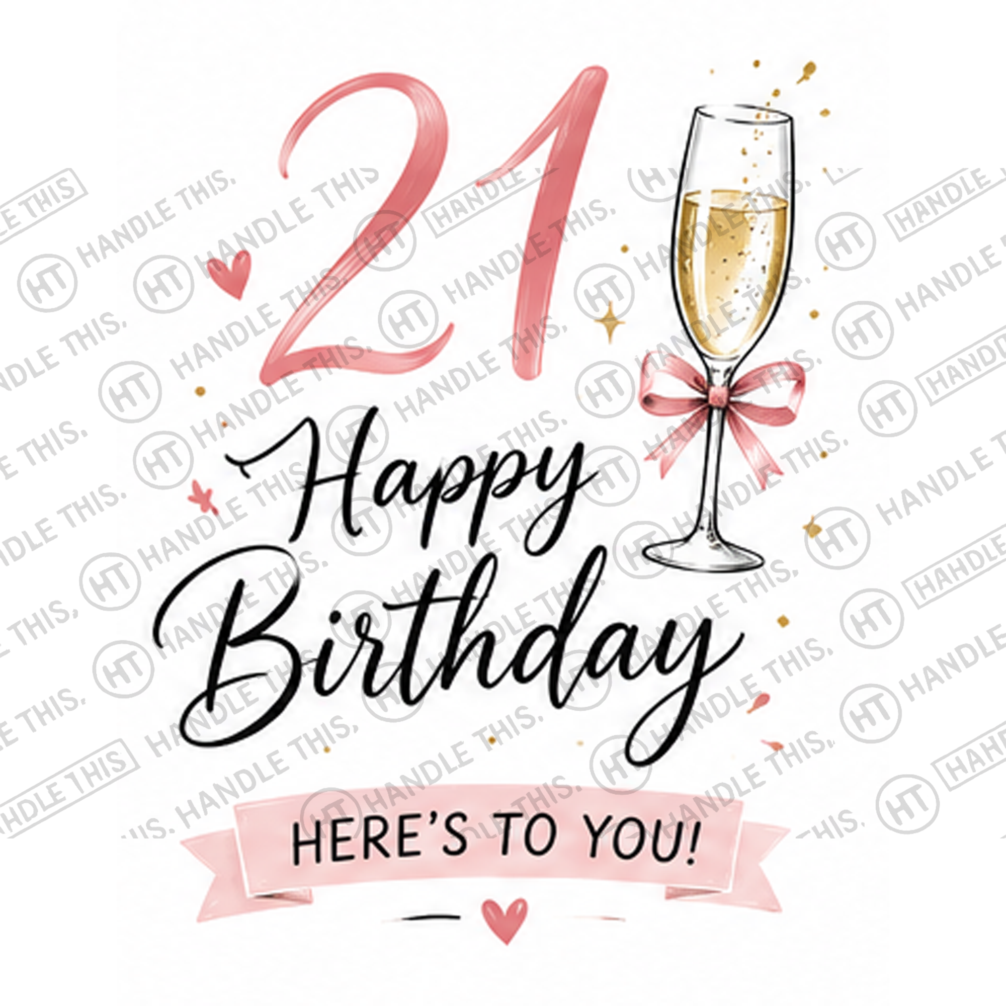 HT0026 21 Happy Birthday Here's to You watermarked artwork