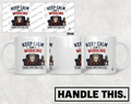 HT0096 Keep Calm Isnt Working mug mockup