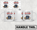 HT0099 Living The Dream Apparently mug mockup