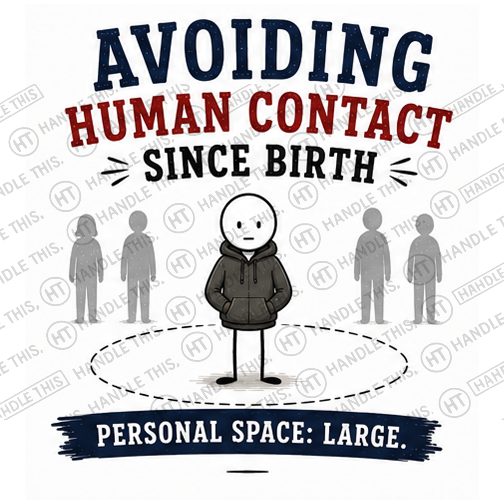 HT0104 Avoiding Human Contact Since Birth watermarked artwork