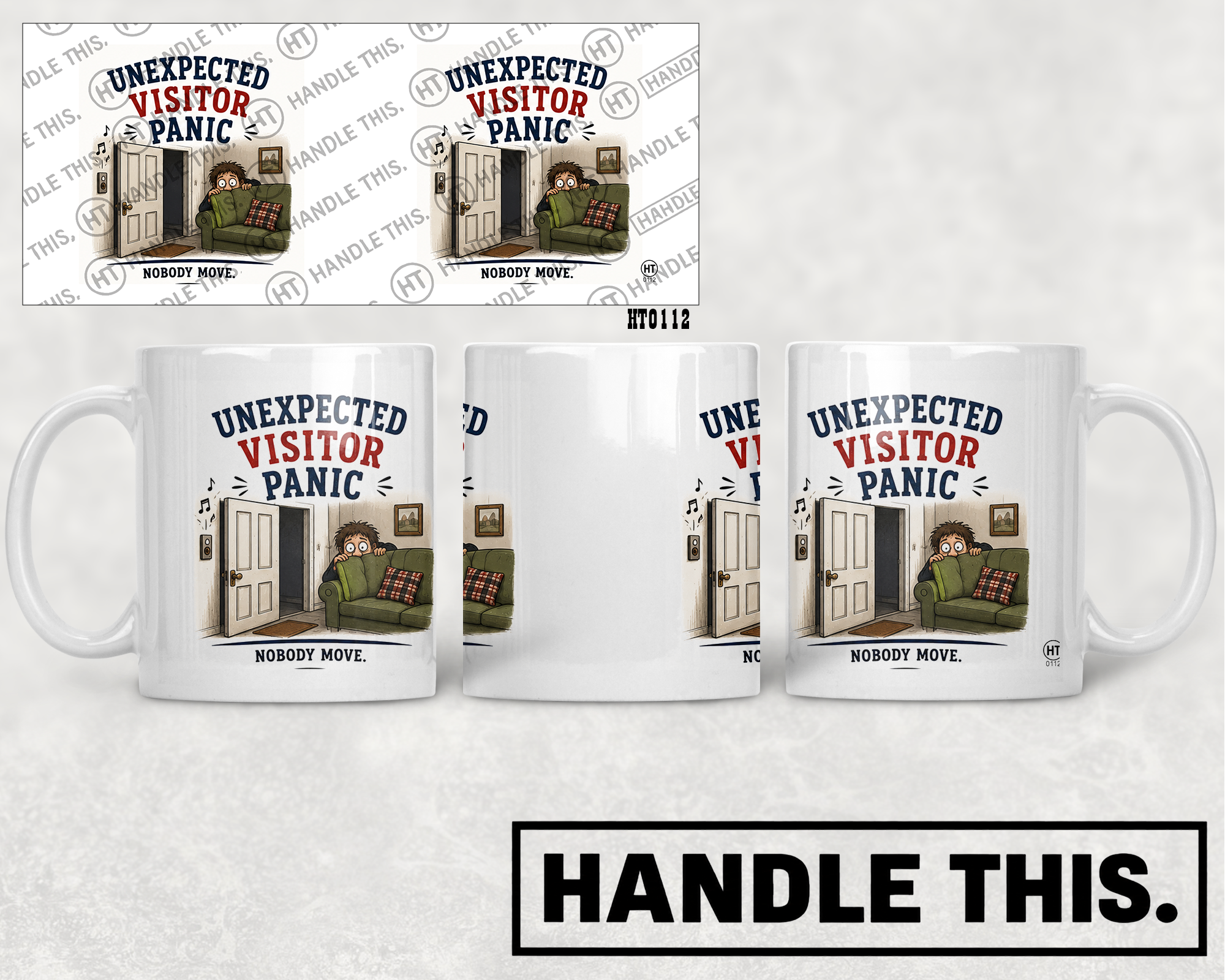 HT0112 Sorry To Bother You mug mockup