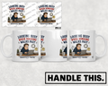 HT0113 Queuing Professional mug mockup