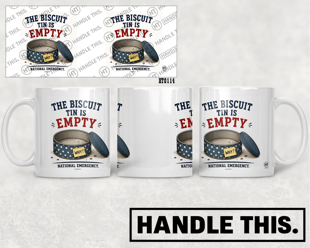 HT0114 Its Fine Probably mug mockup