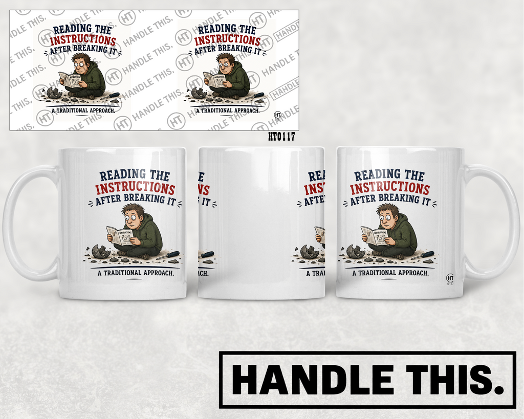 HT0117 Passive Aggressively Thriving mug mockup