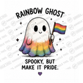 HT10008 Ghosr Spooky but Make It Pride watermarked artwork