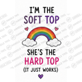 HT10046 I'm the Soft Top She'S the Hard Top It Just Works watermarked artwork