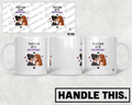 HT1005 Cardigan Small Town Big Mouth Dirty Mind Perfect Combination mug mockup