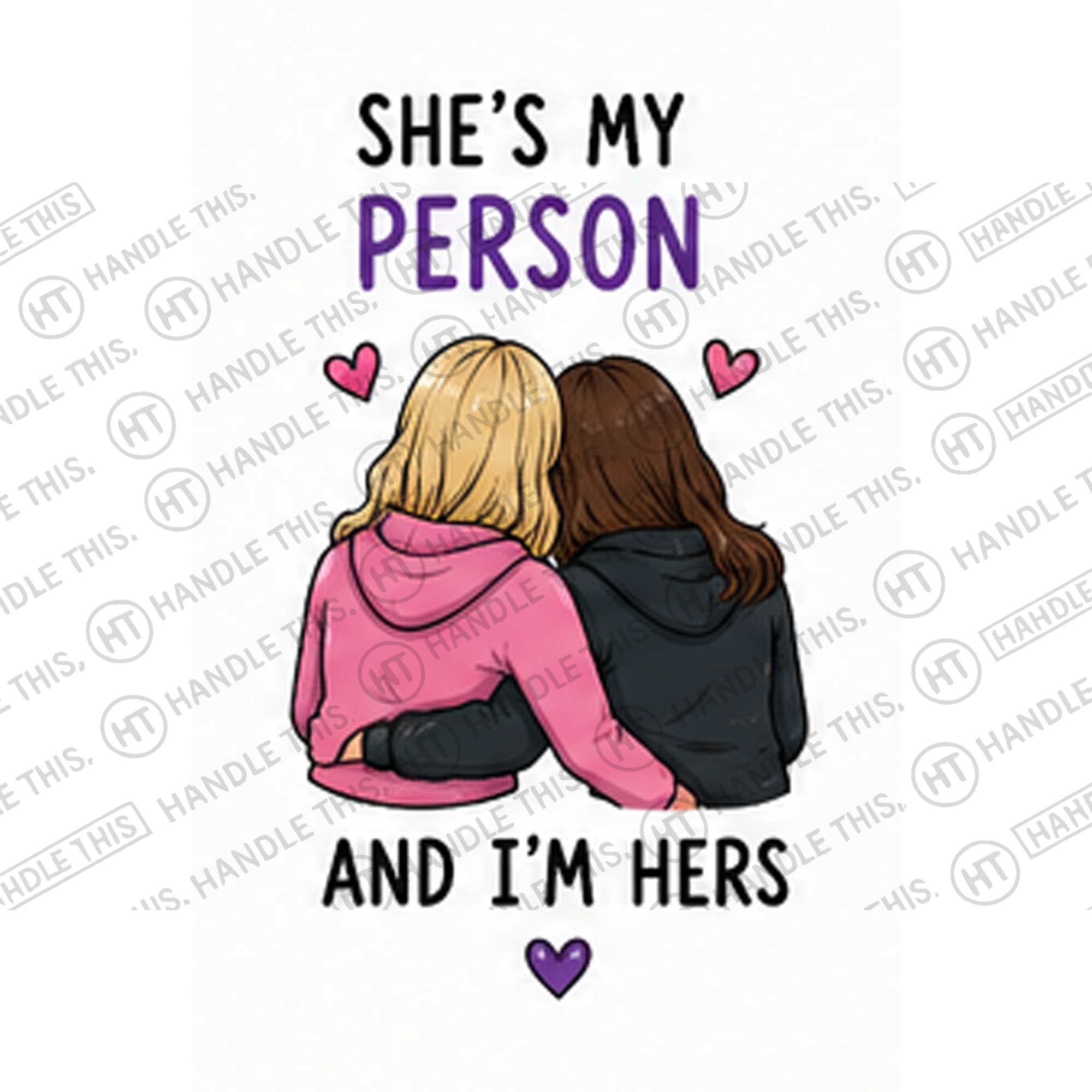 HT10052 She'S My Person and I'm Hers watermarked artwork