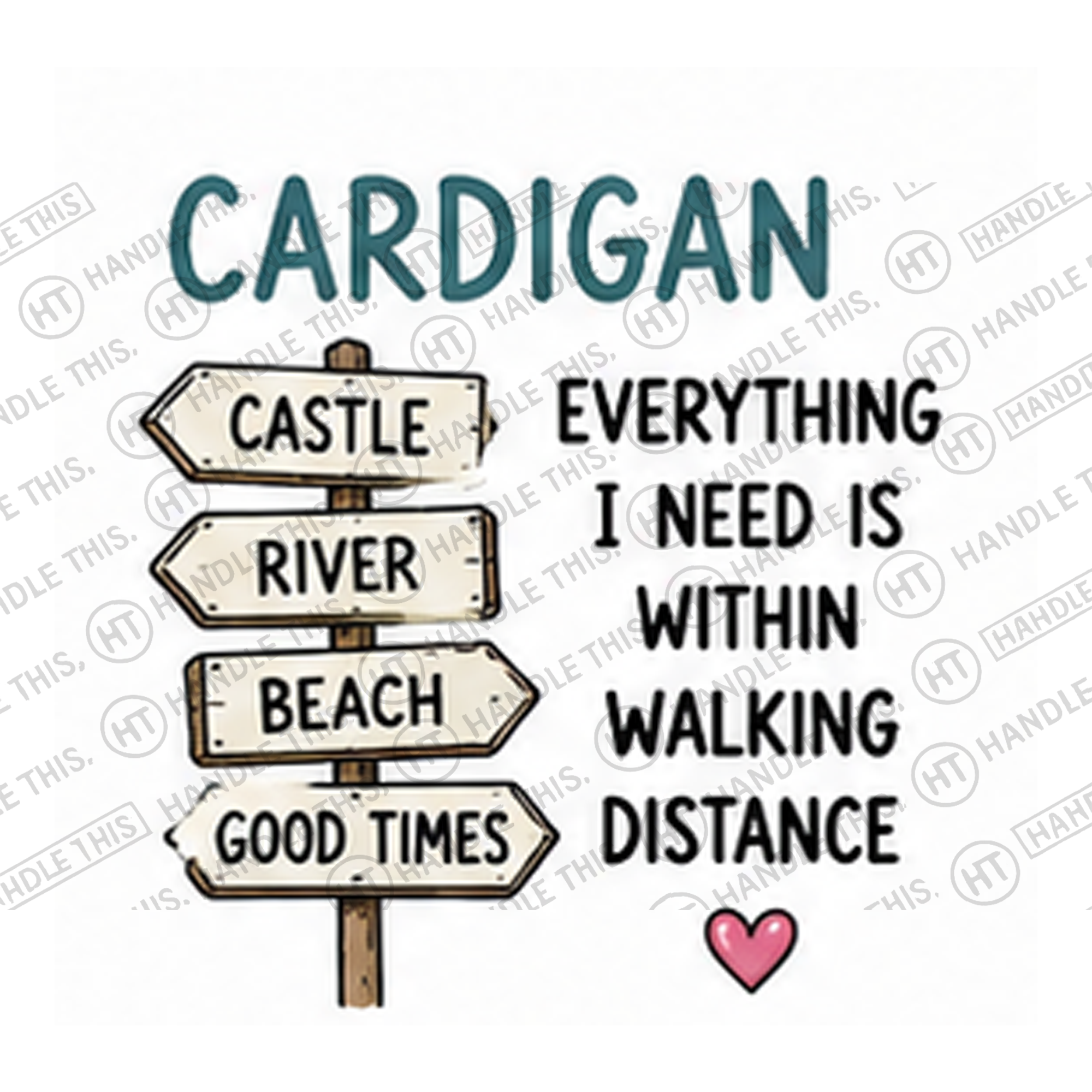 HT1013 Cardigan Everything I Need is Within Walking Distance watermarked artwork