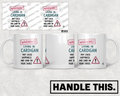 HT1015 Warning Living in Cardigan May Cause Happiness and Sand on Your Shoes mug mockup