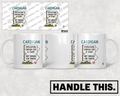 HT1019 Cardigan Population - Enough for a Chat Not Enough for Traffic mug mockup