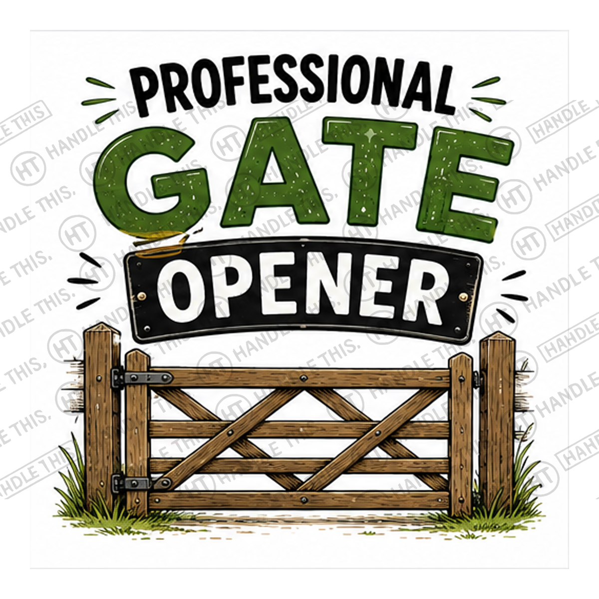 HT11003 Professional Gate Opener watermarked artwork