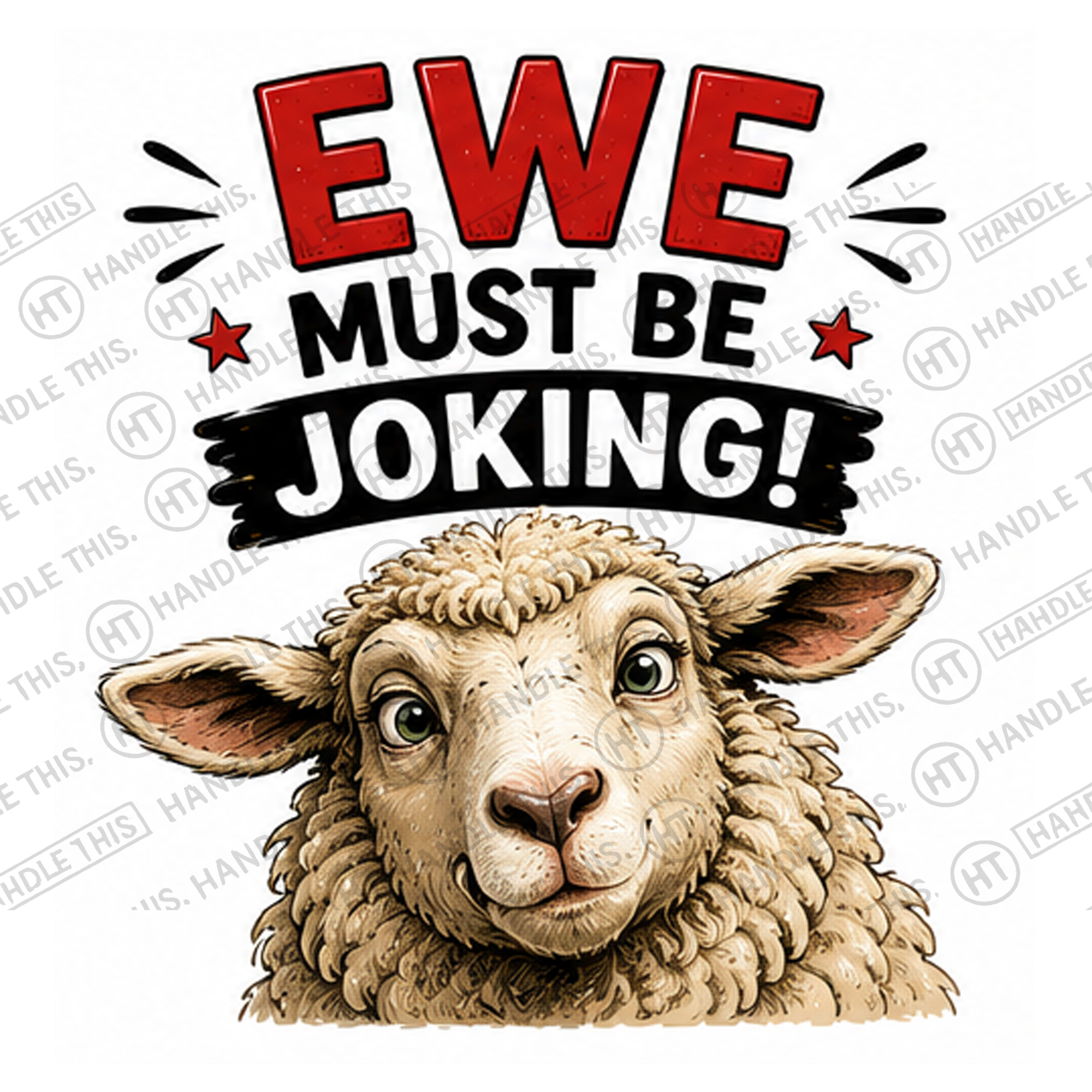 HT11013 Ewe Must Be Joking watermarked artwork