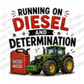 HT11024 Running On Diesel And Determination watermarked artwork