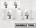 HT2031 Diy Because Therapy is Expensive mug mockup