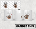 HT2036 A Little Dirt Never Hurt Anyone mug mockup