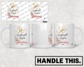 HT2041 50 Penblwydd Hapus Pum Deg a Gwych mug mockup