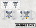 HT3012 Grandad Professional Spoiler Part-Time Babysitter Full-Time Legend mug mockup