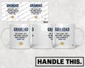 HT3013 Grandad the Older I Get the More I Realise Dad Learned It From You mug mockup