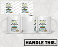 HT4001 Some Call It Spoiling We Call It Job Satisfaction Cookies Don'T Count mug mockup