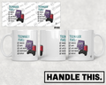 HT4002 Teenager Fuel G Snacks Chips G Wifi Late Nights Overthinking Repeat mug mockup