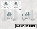 HT4021 You'Re One of My Favorite People to Work with Not Just Saying That V mug mockup