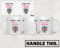 HT4033 Goodbye Tension So Hello Pension - No Alarm O Meéting No Problem mug mockup