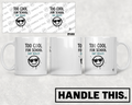 HT4060 Too Cool for School Not Really mug mockup