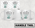 HT4073 I'm Not Ignoring You I'm Just in Teacher Mode mug mockup
