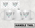 HT4079 I'm a Teacher What'S Your Excuse mug mockup