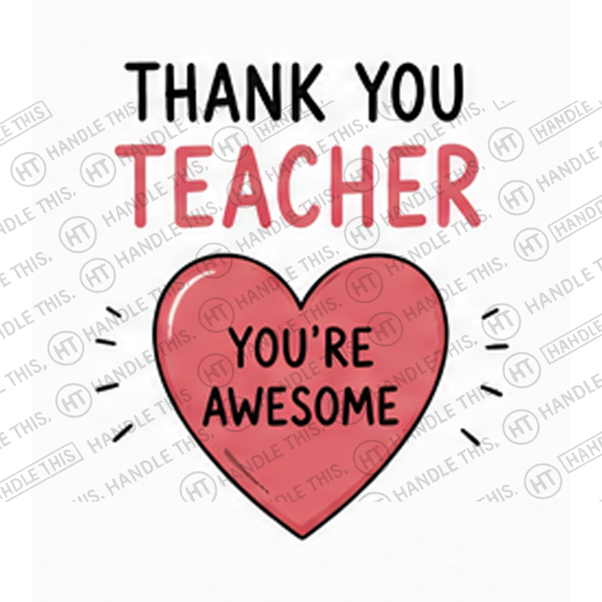 HT4086 Thank You Teacher You'Re Awesome watermarked artwork