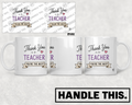 HT4092 Teacher You'Re the Best mug mockup