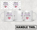 HT4107 Thank You Teacher for Everything mug mockup