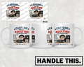 HT4135 Caffeine Because Adulting Is Exhausting mug mockup