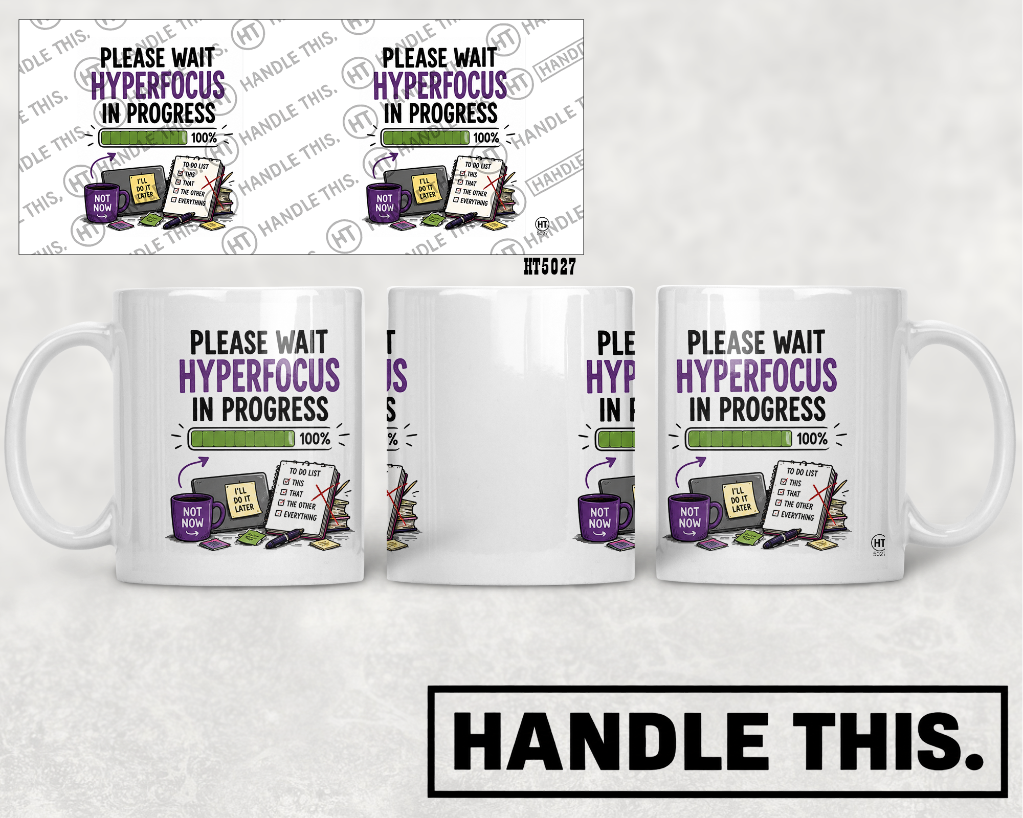 HT5027 Please Wait Hyperfocus In Progress mug mockup