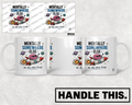 HT5042 Mentally Somewhere Else mug mockup